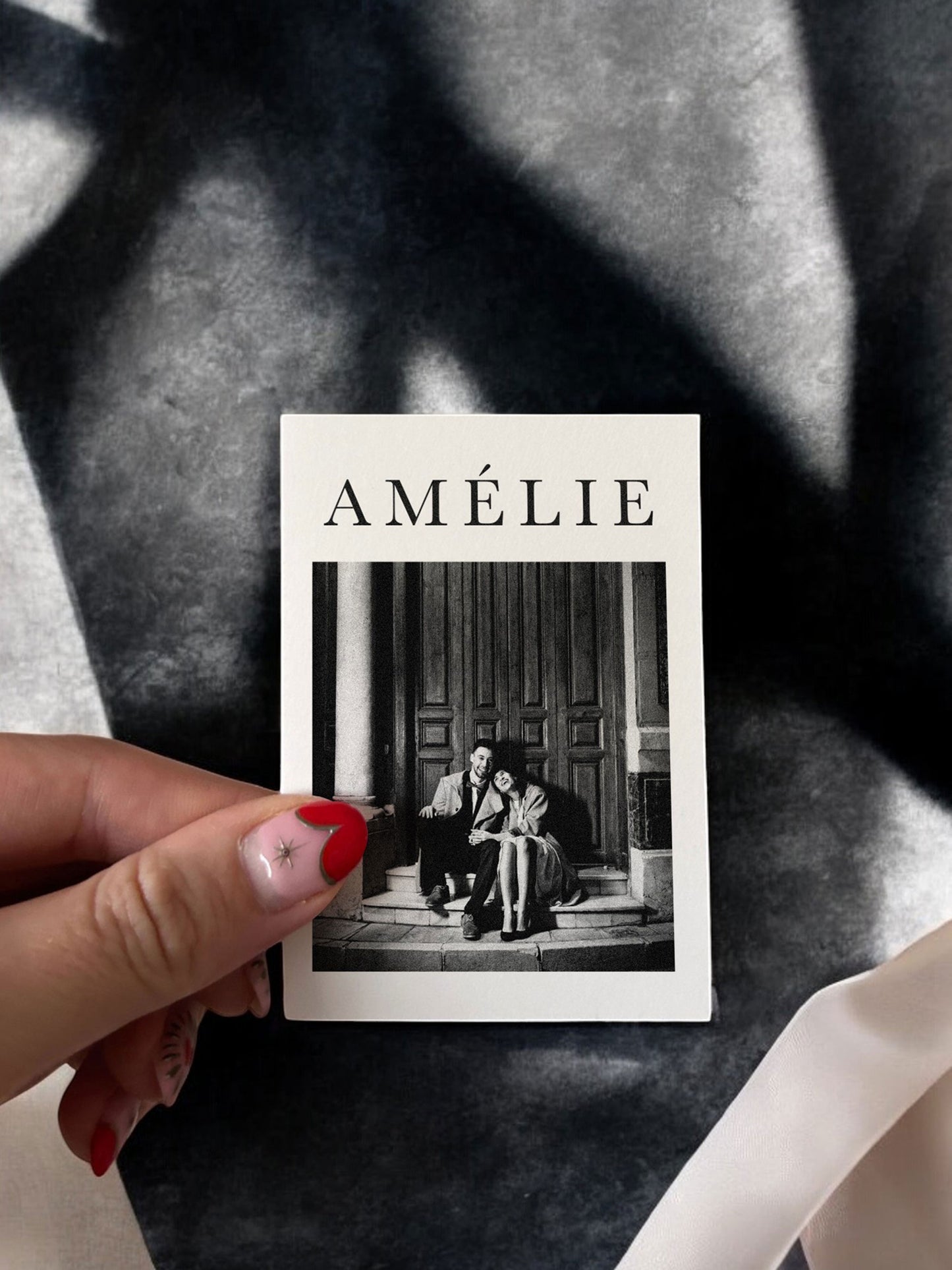 Amélie Photo Place Cards