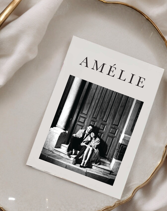 Amélie Photo Place Cards - Ivy and Gold Wedding Stationery -  