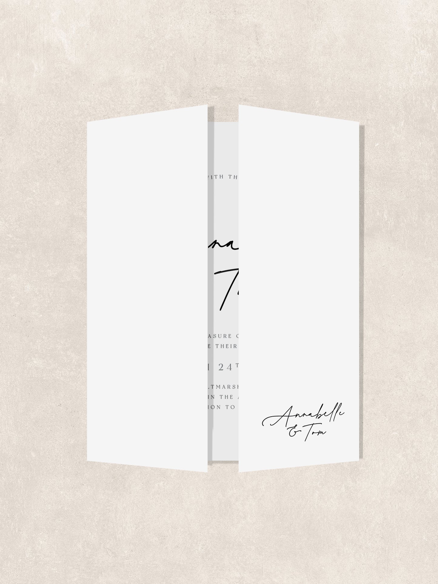 Annabelle | Modern Wedding Invitation