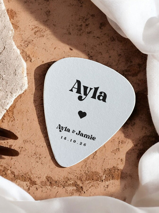 Ayla Plectrum Place Cards