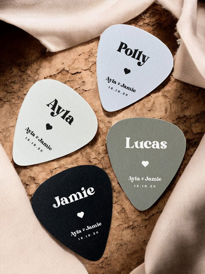 Ayla Plectrum Place Cards