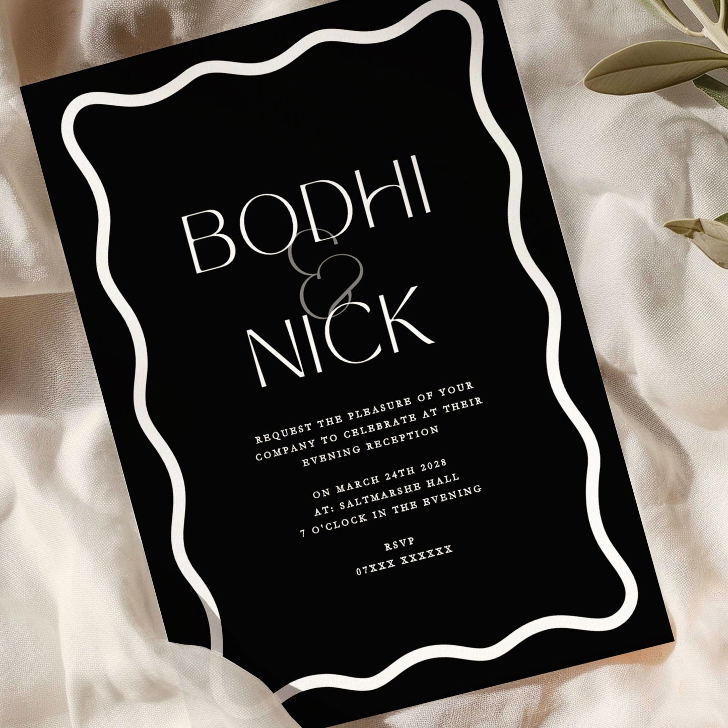 Bodhi Wavy Digital Templates