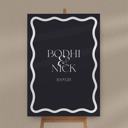 Bodhi | Wavy Welcome Sign Welcome Sign Welcome Sign   