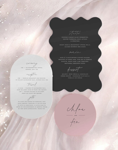 Chloe | Minimalist Wedding Invitations