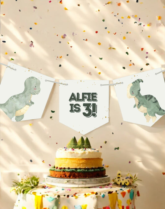 Alfie's Dinosaur Birthday Party Bundle Kit