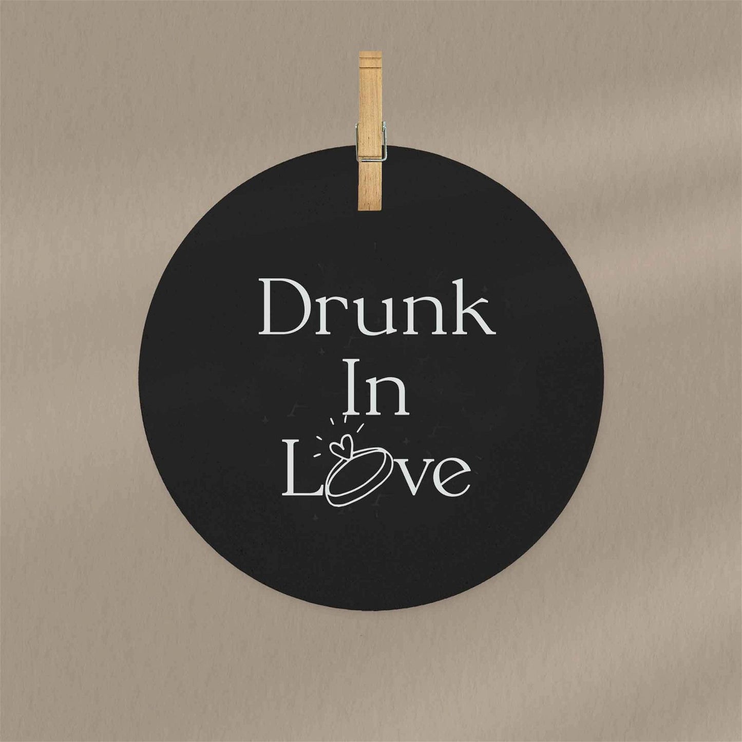 Drunk In Love Favour Tags  Ivy and Gold Wedding Stationery   