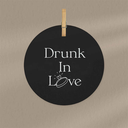 Drunk In Love Favour Tags  Ivy and Gold Wedding Stationery   