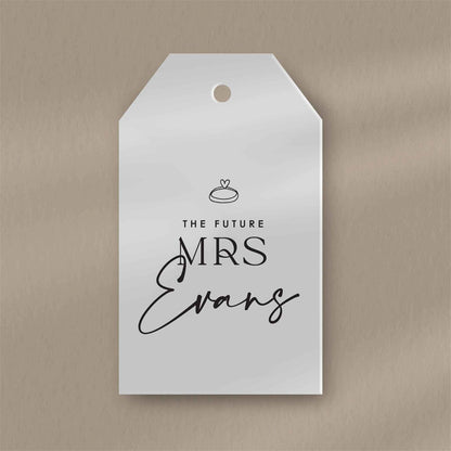 Future Mrs Favour Tags  Ivy and Gold Wedding Stationery   