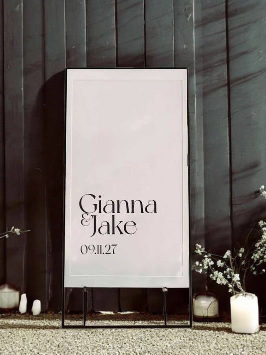 Gianna | Wedding Ceremony Signs - Ivy and Gold Wedding Stationery