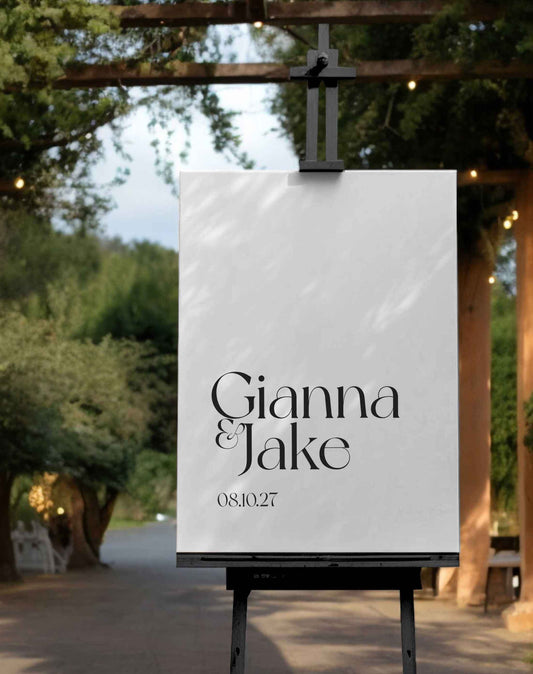 Gianna | Wedding Ceremony Signs