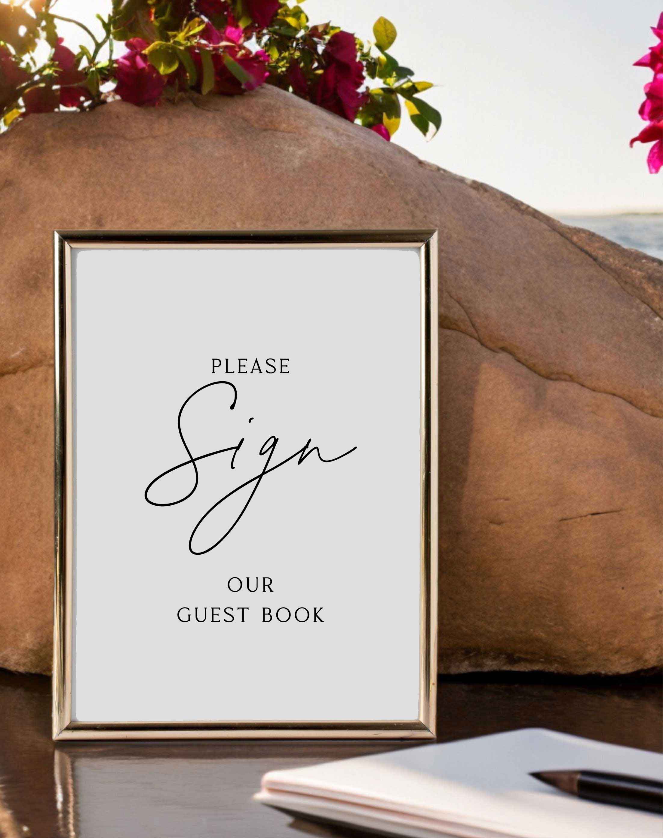 Guest online Book Sign