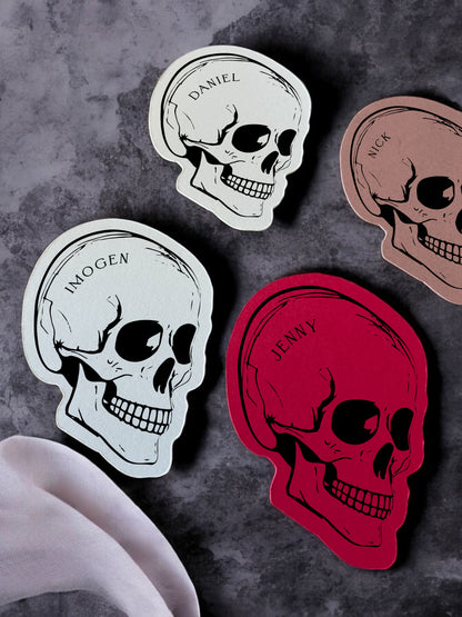 Imogen Skull Place Cards