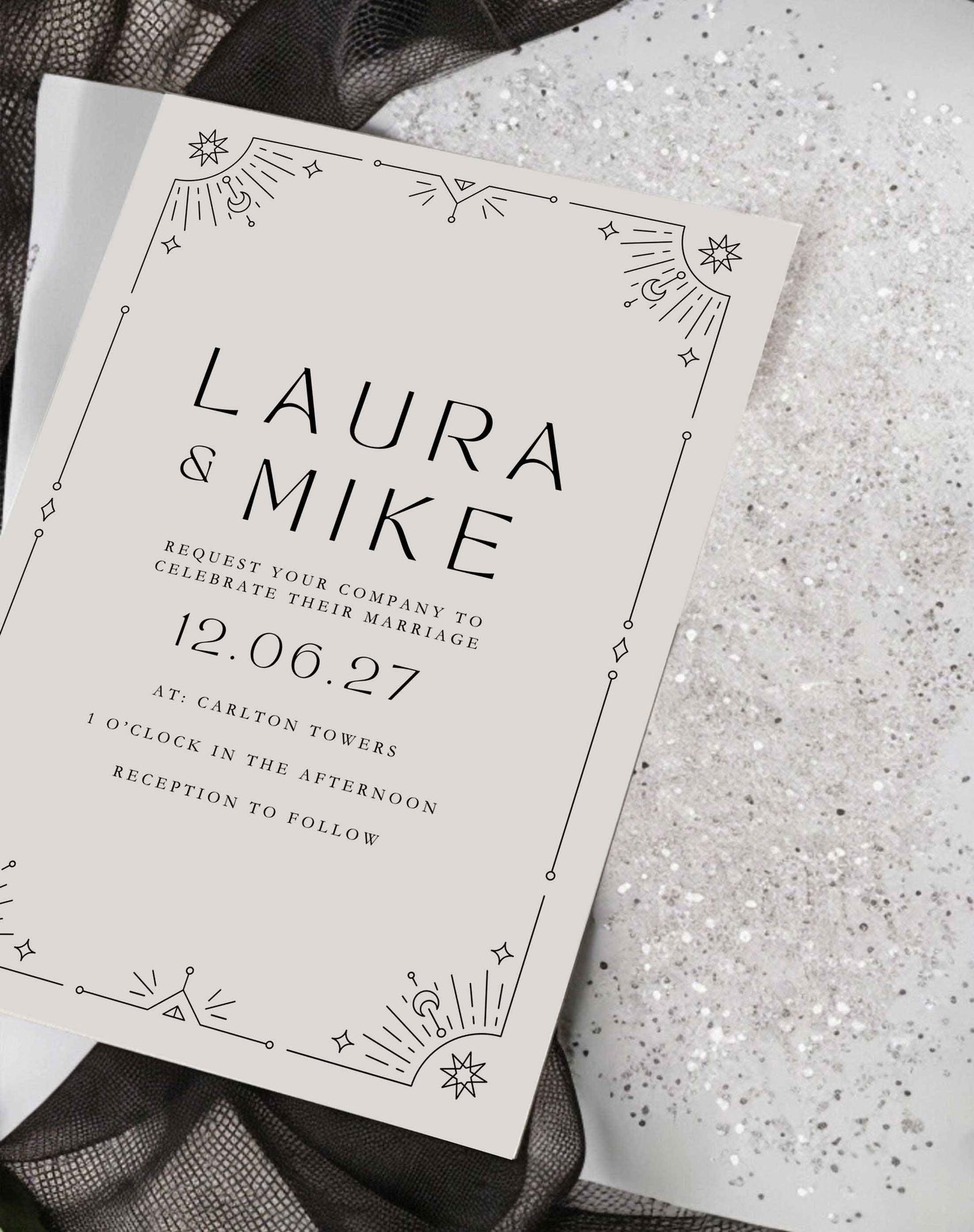 Laura | Tarot Wedding Invitations