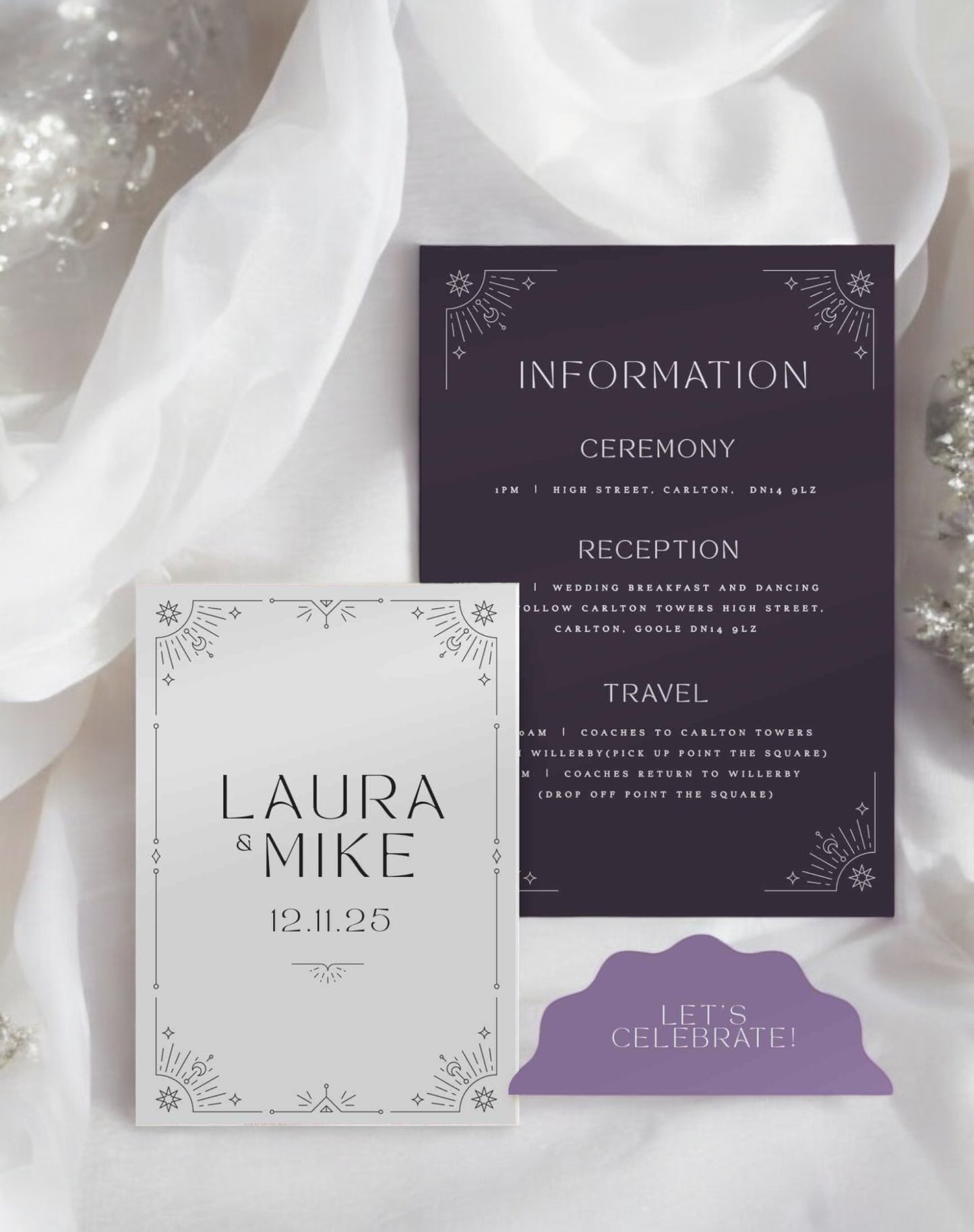 Laura | Tarot Wedding Invitations