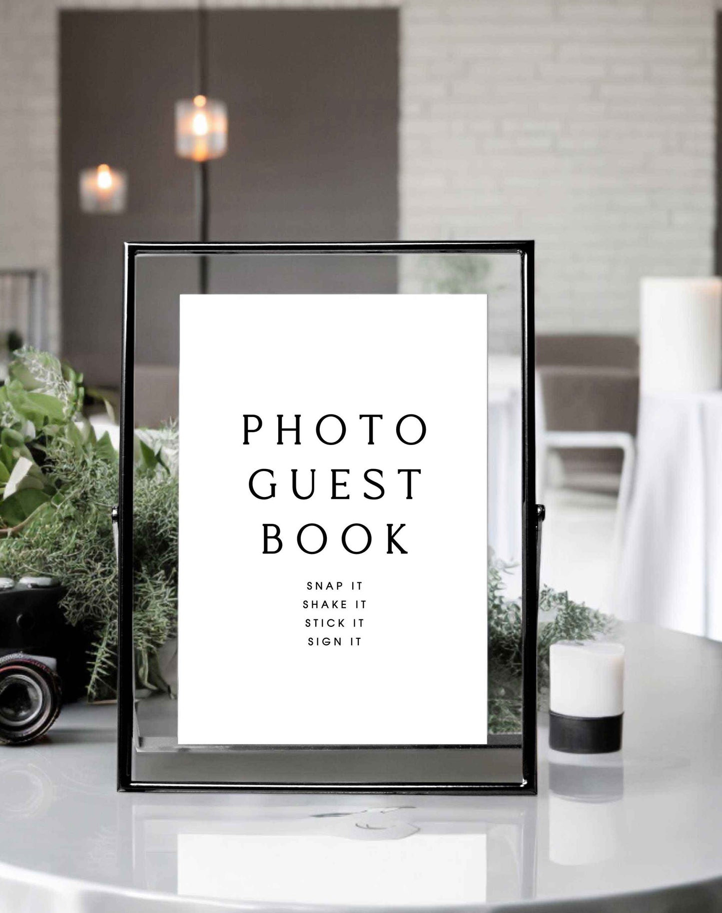 Photo Guestbook Sign