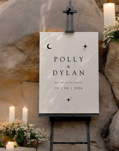 Polly | Ethereal Welcome Sign