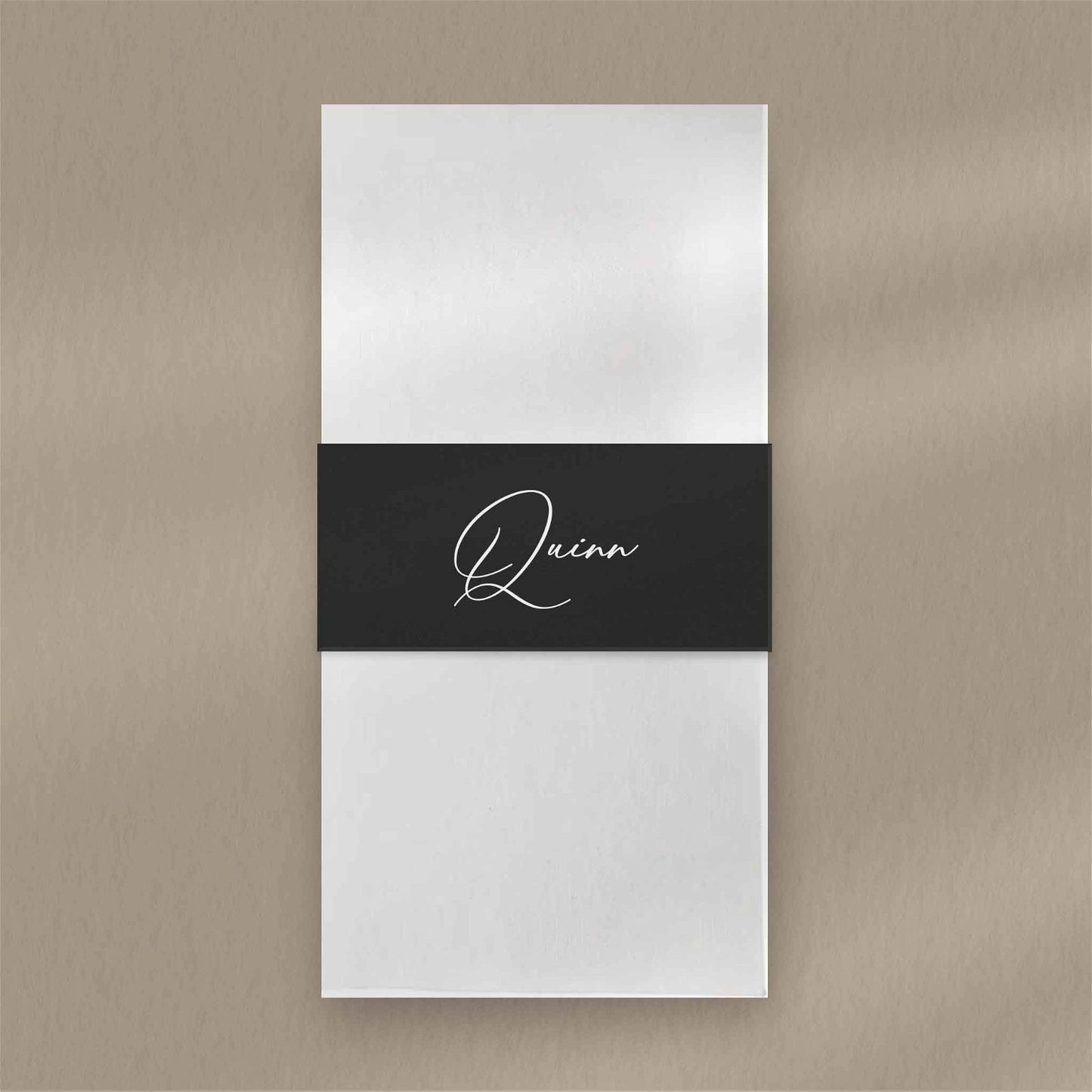 Quinn Place Card  Ivy and Gold Wedding Stationery   