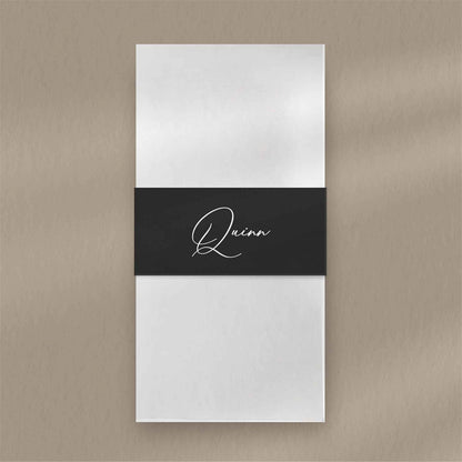 Quinn Place Card  Ivy and Gold Wedding Stationery   
