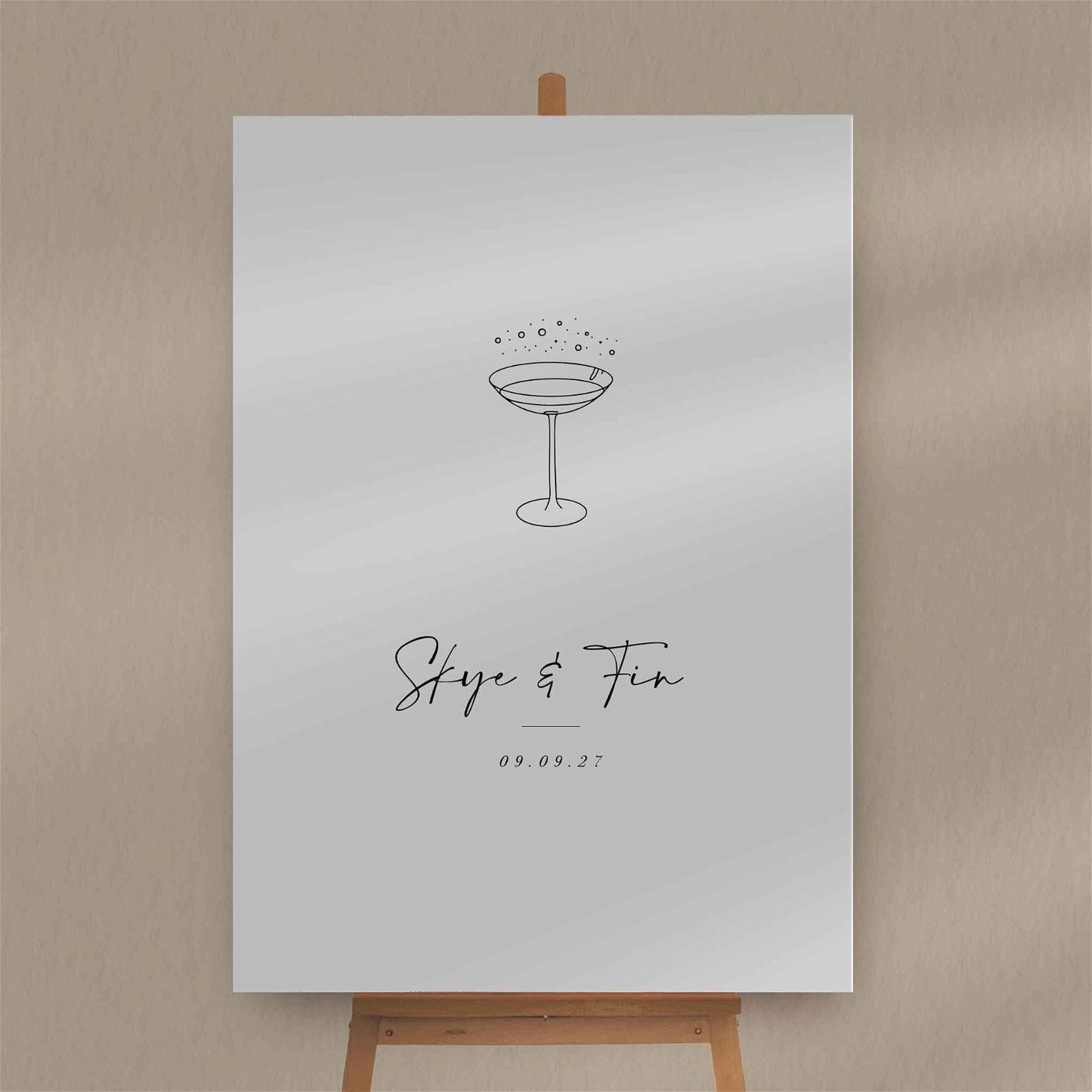 Skye | Champagne Welcome Sign Welcome Sign Welcome Sign   