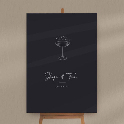 Skye | Champagne Welcome Sign Welcome Sign Welcome Sign   