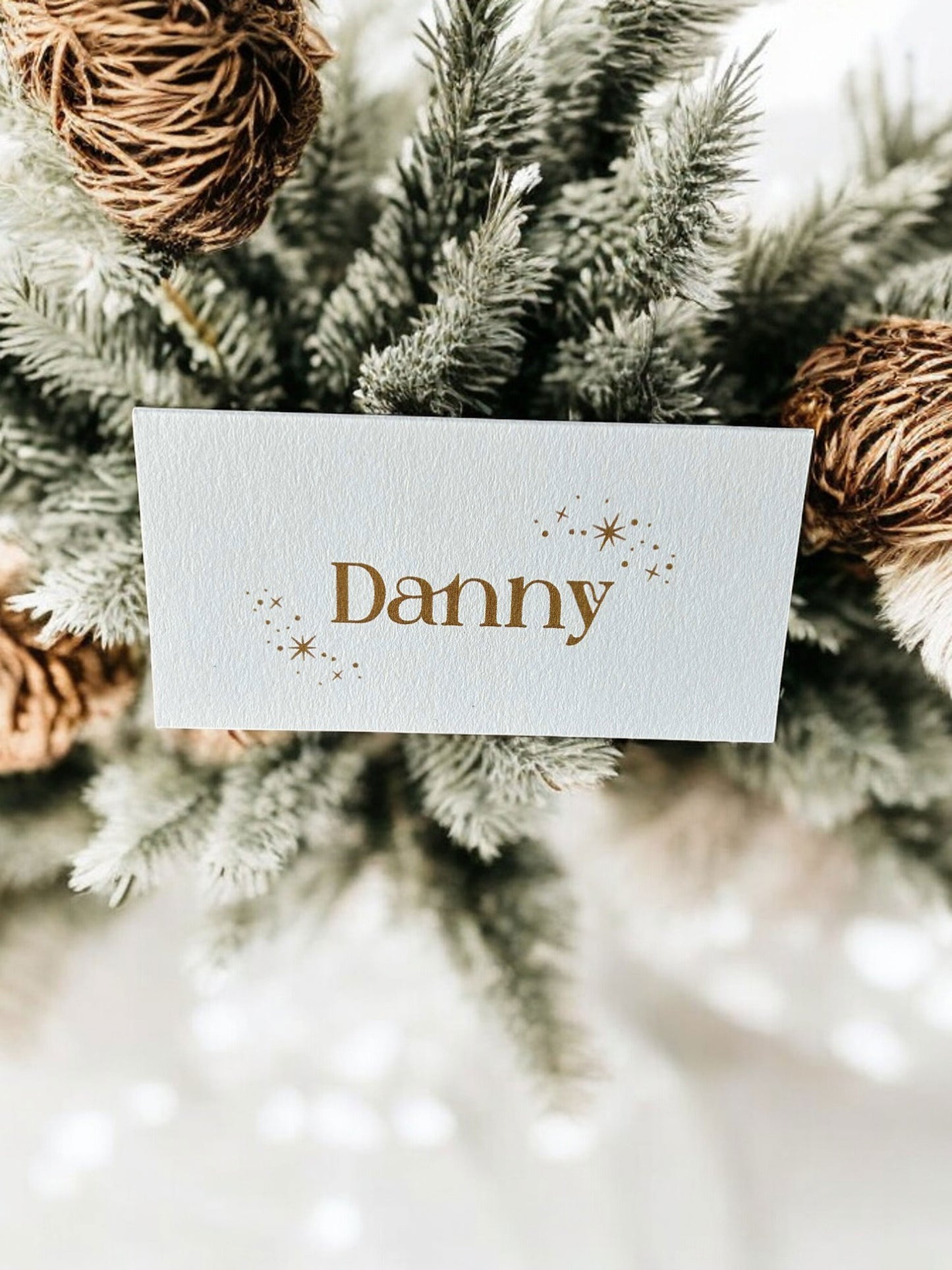 Sparkle Place Cards Digital Template