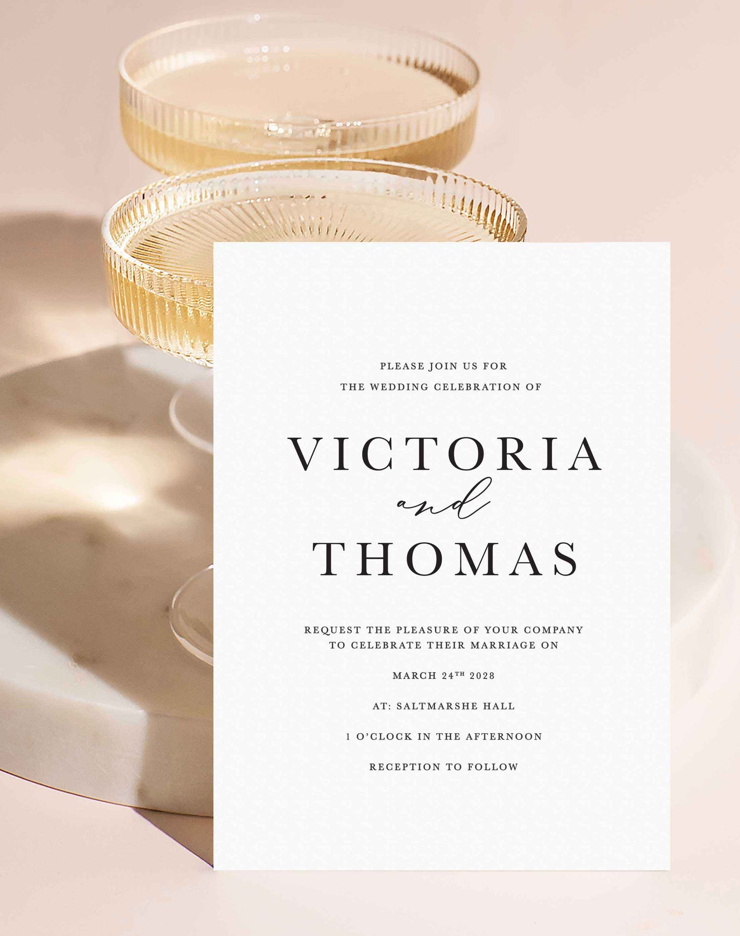 Victoria | Formal Wedding Invitations