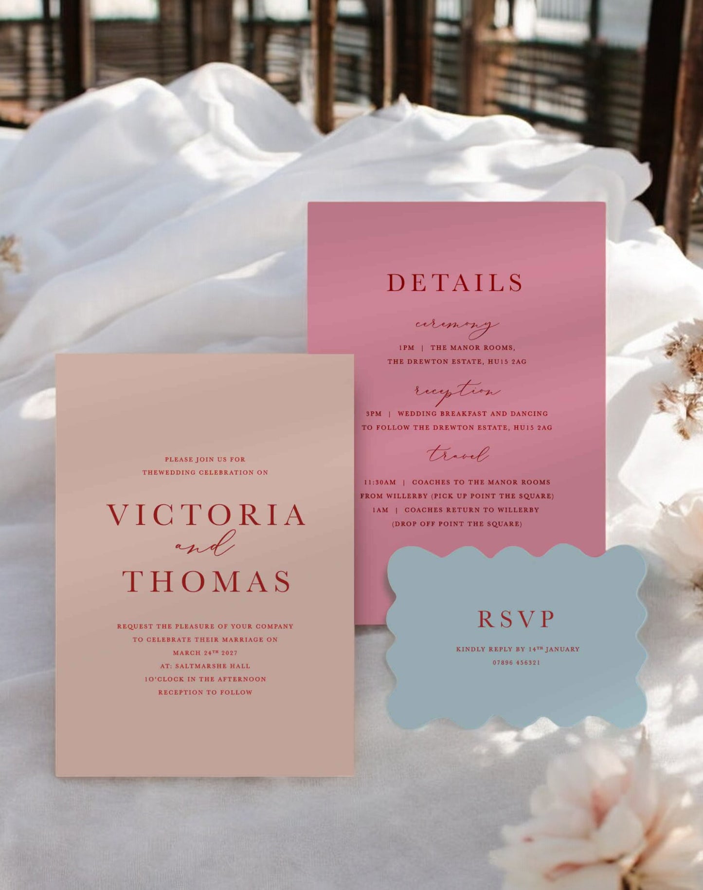 Victoria | Formal Wedding Invitations