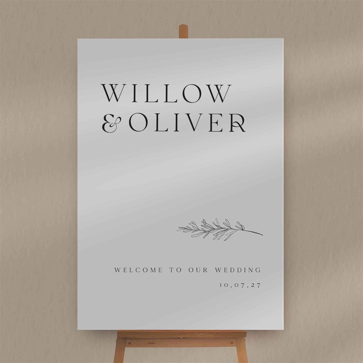 Willow | Botanical Welcome Sign Welcome Sign Welcome Sign   