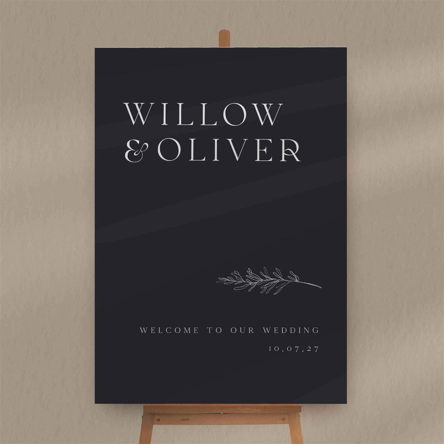 Willow | Botanical Welcome Sign Welcome Sign Welcome Sign   